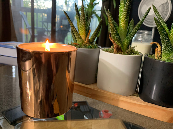 oz. Copper tumbler candle